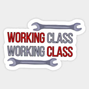 Working Class Sticker